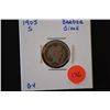 Image 1 : 1905-S Barber One Dime; G4; EST. $3-6