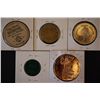 Image 1 : Various Tokens; Lot of 5; EST. $10-15