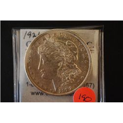 1921 Silver Morgan $1; EST. $30-40