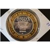 Image 2 : Bally's Las Vegas NV Limited Edition Two-Tone $10 Gaming Token; .999 Fine Silver .60% Oz. ASW; EST. 