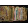 Image 1 : Foreign Bank Note; Various Dates & Denominations; Well Circulated, Bent, Folded, Taped & Tattered; L