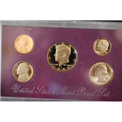 1989-S US Mint Proof Set; EST. $3-6