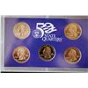 Image 2 : 2002-S US Mint State Quarter Proof Set; EST. $5-10