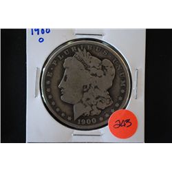 1900-O Silver Morgan $1; EST. $25-30