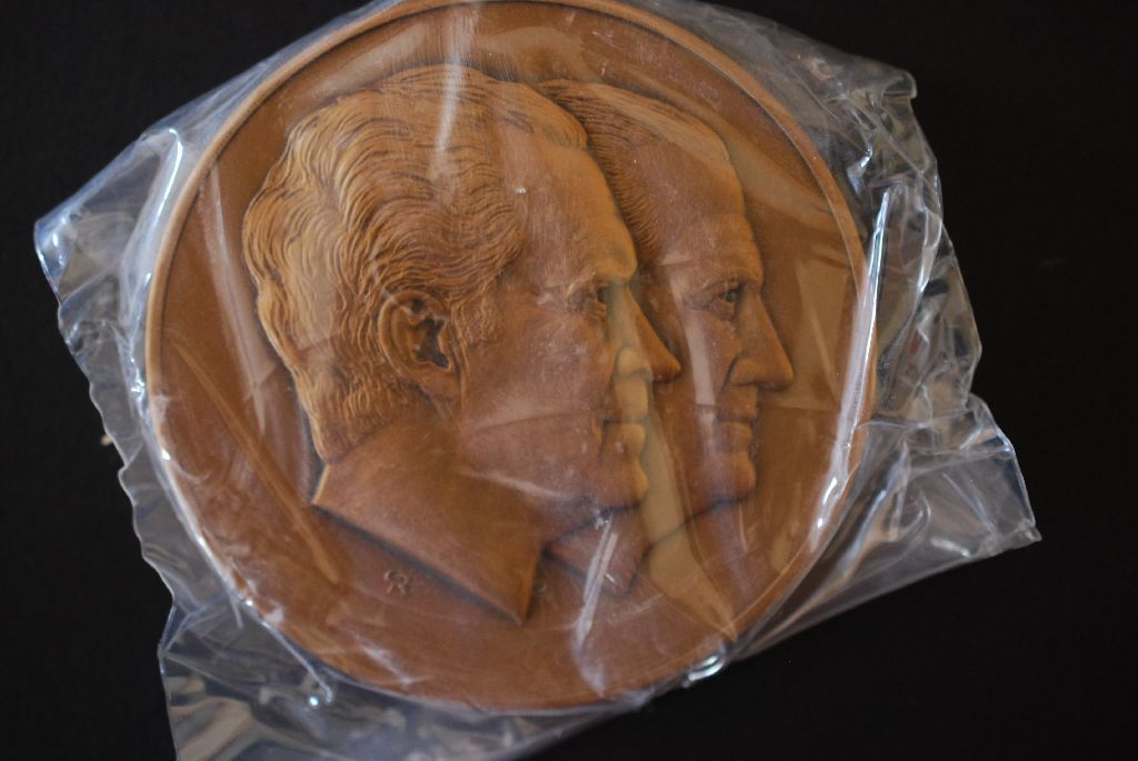 1973 Official Presidential Inaugural Medal President Richard Nixon