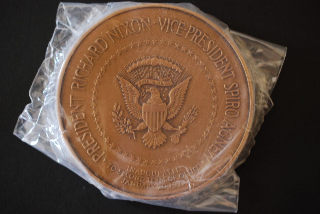 1973 Official Presidential Inaugural Medal President Richard Nixon