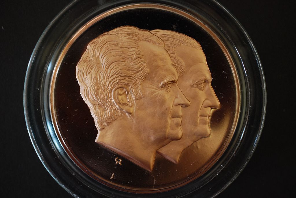 1973 Official Presidential Inaugural Medal President Richard Nixon