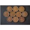 Image 1 : Indian Head One Cent; Lot of 10; EST. $10-20