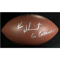 Ken Whisenhunt Signed Football: Inscribed "Go Cardinals!" (JSA COA)