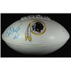Image 1 : Russ Grimm Signed Redskins Logo Football: Inscribed "Hogs" & "HOF 2010" (JSA COA)