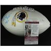 Image 3 : Russ Grimm Signed Redskins Logo Football: Inscribed "Hogs" & "HOF 2010" (JSA COA)