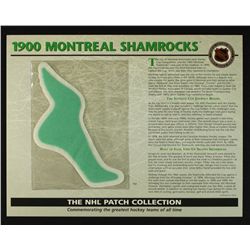 1900 Montreal Shamrocks 13x10 NHL Collection Commemorative Patch Display