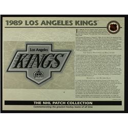 1989 Los Angeles Kings 13x10 NHL Collection Commemorative Patch Display