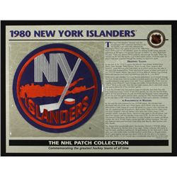 1980 New York Islanders 13x10 NHL Collection Commemorative Patch Display