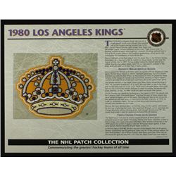 1980 Los Angeles Kings 13x10 NHL Collection Commemorative Patch Display