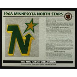 1968 Minnesota North Stars 13x10 NHL Collection Commemorative Patch Display
