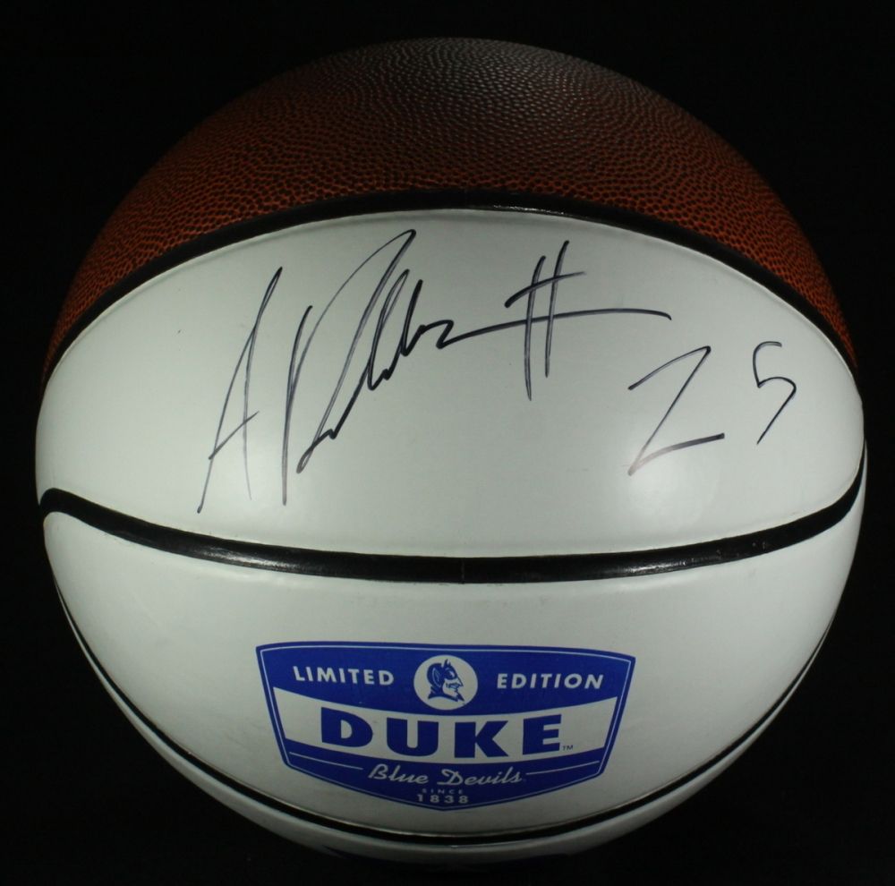 Austin Rivers Signed Duke Logo Basketball (GA COA)
