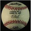 Image 2 : Lou Brock Signed 3,000th Hit Baseball (AR)