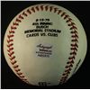 Image 3 : Lou Brock Signed 3,000th Hit Baseball (AR)