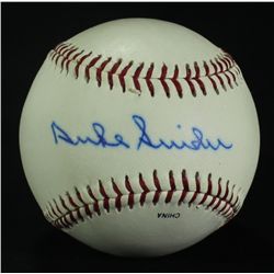 Duke Snider Signed Baseball (JSA COA)