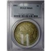 Image 1 : 1882 MORGAN DOLLAR PCGS MS65 SUPER COLORS!