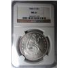 Image 1 : 1860-O SEATED DOLLAR NGC MS61 SUPER NICE!