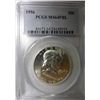 Image 1 : 1956 FRANKLIN HALF DOLLAR PCGS MS64 FBL SUPER