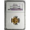 Image 1 : 1879  $2 1/2 gold    NGC AU obv dmg/polished