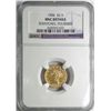 Image 1 : 1906   $2 1/2 gold    NGC UNC scr/polished