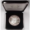Image 1 : 2002 US silver Eagle in original box lite toning