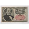 Image 1 : Series of 1874  5th issue 25 cent fractional currency  AU