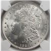 Image 2 : 1921 MORGAN DOLLAR NGC MS-63. NICE WHITE COIN.