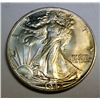 Image 1 : 1942 WALKING LIBERTY HALF DOLLAR GEM BU ORIGINAL