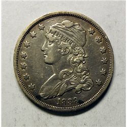 1838 BUST QUARTER XF NICE!