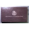 Image 2 : 1989 CONGRESSIONAL UNCIRCULATED COMMEMORATIVE SILVER DOLLAR AND CLAD HALF DOLLAR