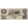 Image 1 : 1855  $1 note from Central Bank of Tennessee  Nashville  CU