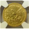 Image 3 : 1853 $2 1/2  Gold  NGC AU   removed from jewelry
