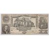 Image 1 : 3rd issue of 1861$20 Confederate note AU/CU A PQ piece