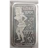 Image 1 : 1 oz. silver ART BARS. Back in the seventy's this was a hot collectible. This