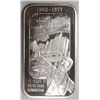 Image 1 : 1 oz. silver ART BARS. Back in the seventy's this was a hot collectible. This