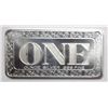 Image 1 : 1 oz. silver ART BARS. Back in the seventy's this was a hot collectible. This