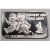 Image 1 : 1 oz. silver ART BARS. Back in the seventy's this was a hot collectible. This