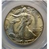 Image 2 : 1946 D WALKING LIBERTY HALF DOLLAR PCGS MS65, GEM, GREEN LABEL