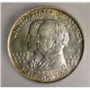 Image 2 : 1921 ALABAMA 2x2 SILVER HALF DOLLAR ICG MS65