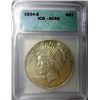 Image 1 : 1934-S PEACE DOLLAR ICG AU58 TONS OF LUSTRE!