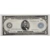 Image 1 : 1914  $5 FR note  AU  EST $120-$130