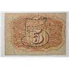 Image 2 : 2nd issue 5 cent fractional currency  VF  EST  $40.00-$50