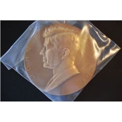 Treasury Bureau Of The Mint Presidential Inaugural Medal; John F Kennedy Inaugurated 1/20/61; Bronze