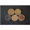 Image 2 : 1857 (2), 1858 & Unreadable Date (2) Flying Eagle One Cent; Lot of 5; EST. $60-75