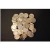 Image 1 : Mercury Dime; Various Dates, Mint Marks & Conditions; Lot of 38 & Roosevelt Dime; Various Dates, Min